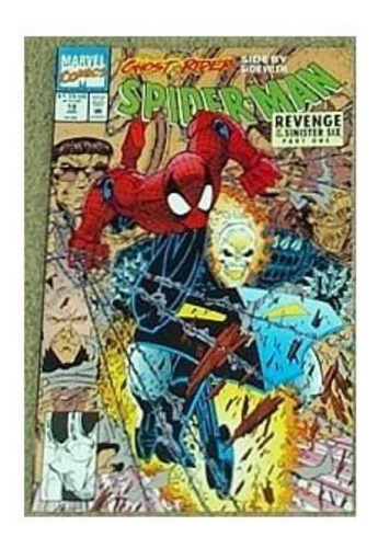 Comic Spider-man #18 Ghost Rider Side By Side, 1) 1992