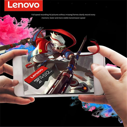 Tarjeta De Memoria Micro Sd Lenovo 1tb A1 C10 U3 100mb/s