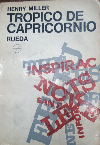 Tropico De Capricornio Henry Miller Usado 