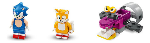 Lego Barco De Aventuras De Tails (76997) Cantidad de piezas 393