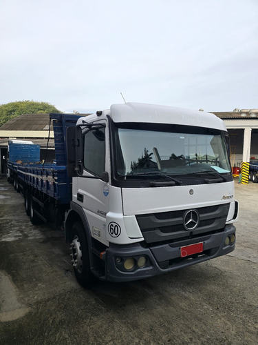 Mb Atego 2426 6x2 Ano 2013 Carroceria Ñ 24250 24280 2429 242