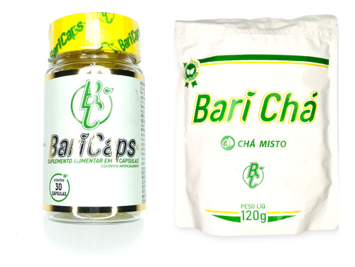 Baricaps Clásico 30  Adelgazar Bajar Peso + Té Detox Gratis