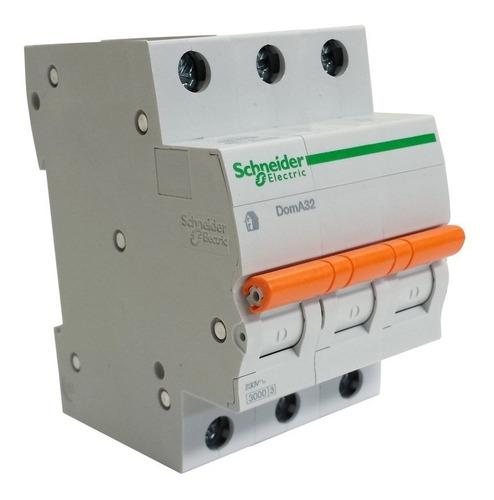 Interruptor Automático Termomagnético Montaje Rieldin 3p 20a
