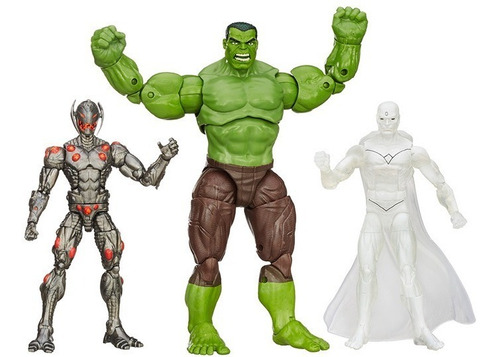 Marvel Legends Ultron Hulk Vision 3 Pack Exclusivo De Target (Usado)
