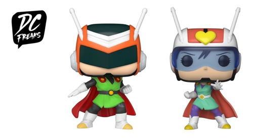 Imagen 1 de 1 de 2 Saiyaman & 2 Saiyagirl Dragon Ball Funko Pop Shop Exc