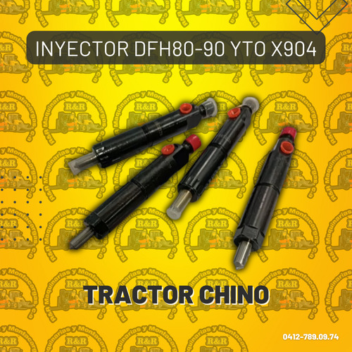 Inyector Dfh80-90 Yto X904 Tractor Chino