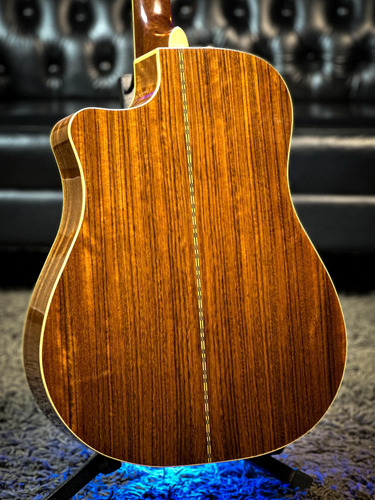 Fender Dreadnought Cd220sce Exotic Ovangkol 2011 Natural. (Usado)