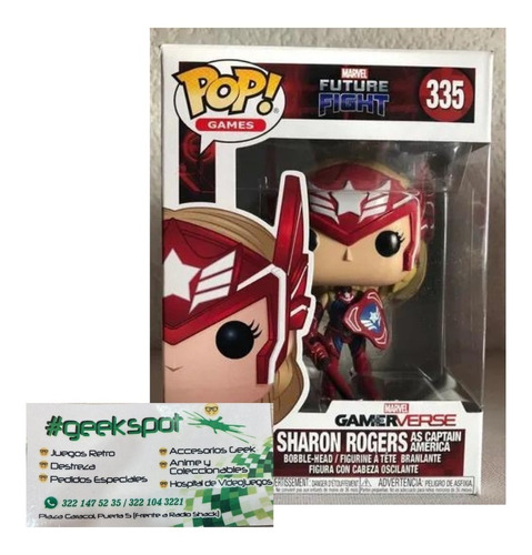 Funko Pop Sharon Rogers As Captain America 335