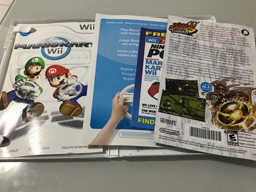 Mário Kart Wii Nintendo Wii Original, Completo (Usado)