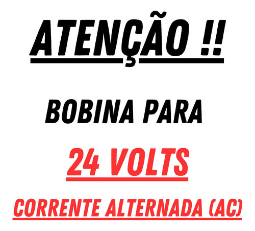 Chave Contatora Tripolar Weg 25a 24v 60hz Seguro Original