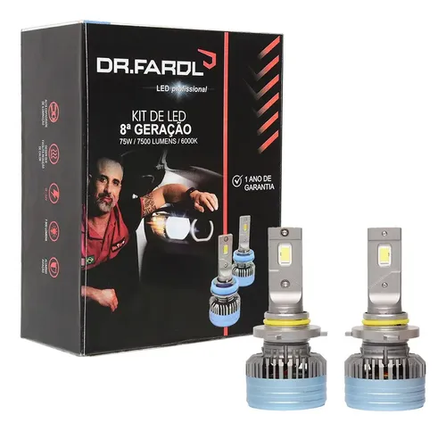 Kit Led Original Dr Farol 8ª Geração 15000 Lúmens 6000k