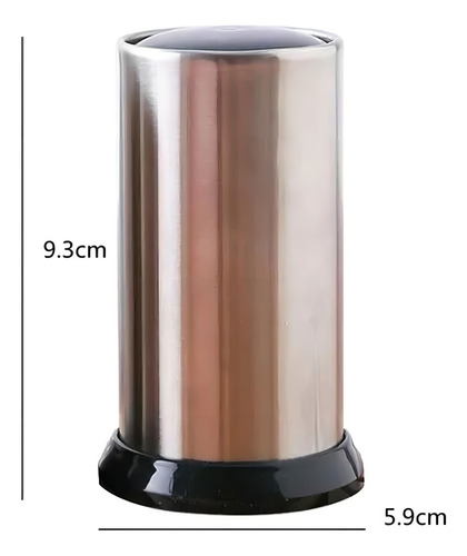 Palillero automático retráctil de acero inoxidable para barras de cocina