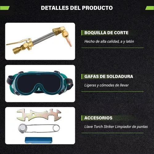 Equipo De Oxicorte Acetileno Para Soldadura Con Soplete