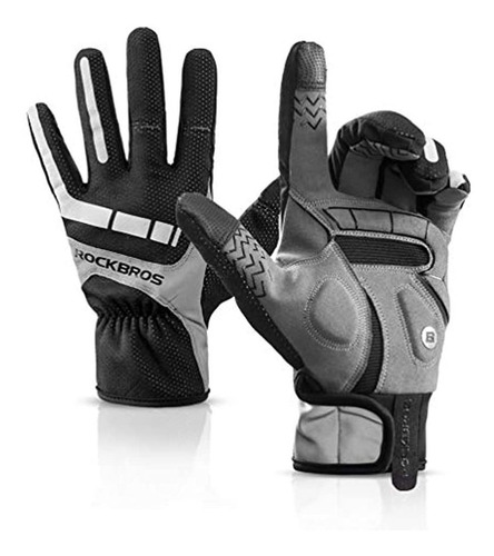 Guantes De Bicicleta Rockbros Para Hombre, Guantes De Ciclis