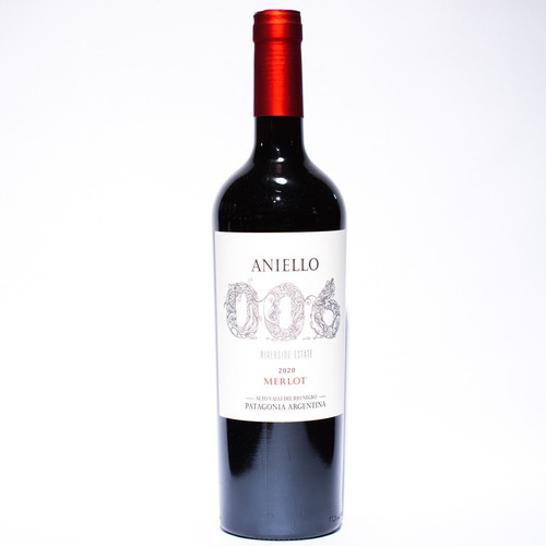 Vino Aniello 006 Merlot - Mainque, Patagonia - Caja X6 -