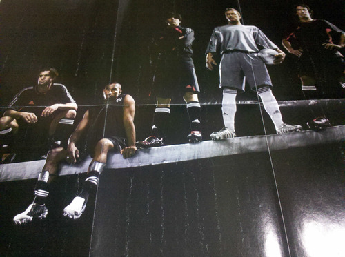 Poster Beckham Raul Saviola Kaka River Real Madrid