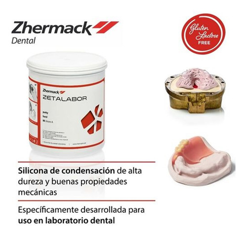 Kit Moldagem P/ Laboratório Zetalabor Denso + Indurent Gel