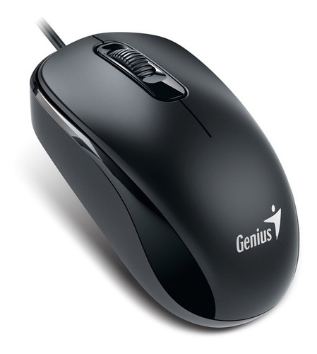 Mouse Genius Dx-110 Usb Negro Optico Para Pc Notebook Y Mas