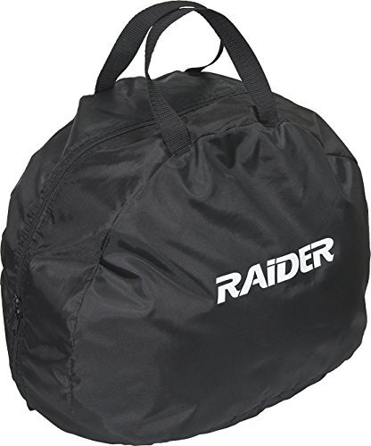 Raider Bcs8b Durable Deluxe Nylon Motorcycle Helmet Bag Blac