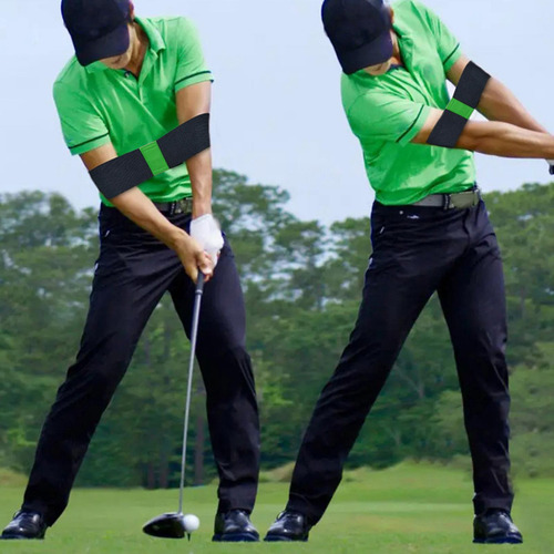 Cinturón De Ayuda Para Entrenamiento De Golf, Banda Verde
