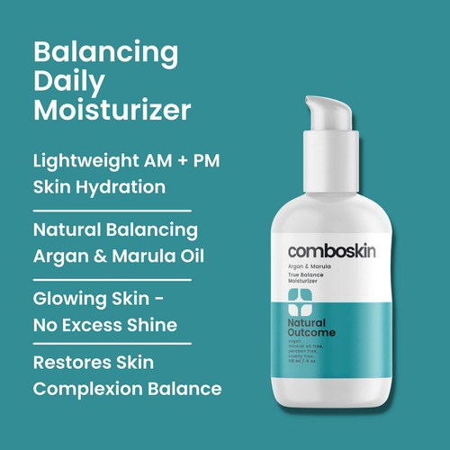 Crema Hidratante Facial Natural Para Piel Combinada