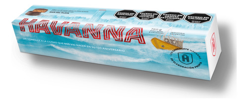 Caja Alfajor X 8 Havanna Mar Del Plata 150 Años