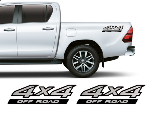 Kit Adesivo Lateral 4x4 Off Road Nissan Frontier 2005 À 2012