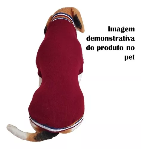 Suéter pulôver para cachorro, roupas de inverno para animais de