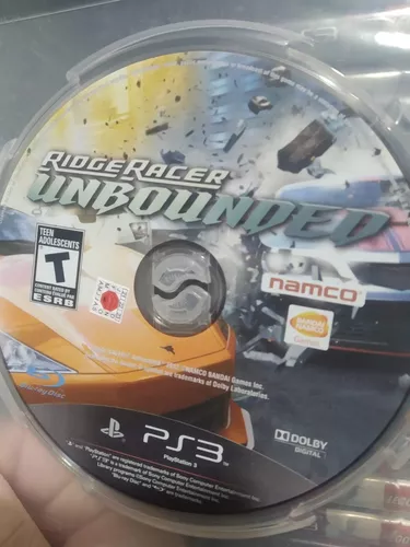 Jogo Ridge Racer Unbounded - Ps3