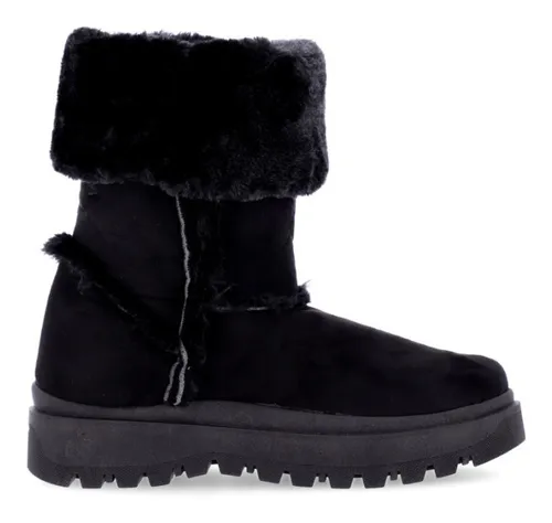Botas de gamuza con corderito new arrivals