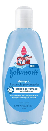 Shampoo Johnsons Kids Fragancia Prolongada X200ml