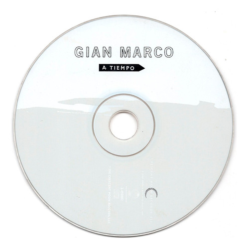 Fo Gian Marco Cd A Tiempo 2002 Peru  Ricewithduck