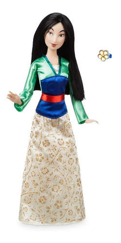 Disney Store Muñeca Princesa Mulan 30 Cm N 100% Original