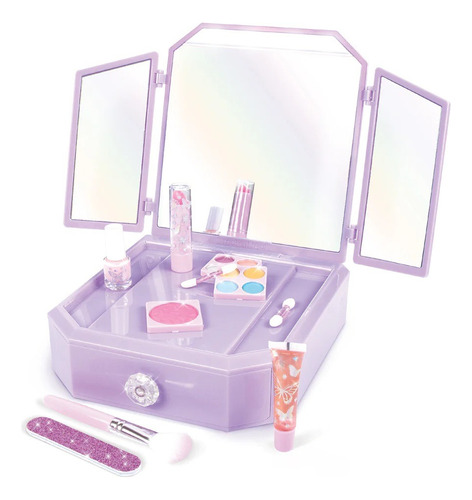 Tocador Maquillaje, Espejo Y Luz. Make It Real Original Mpuy
