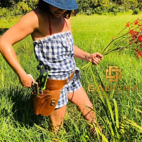 Cinturón De Cuero Para Herramientas De Jardín Para Mujer, Re