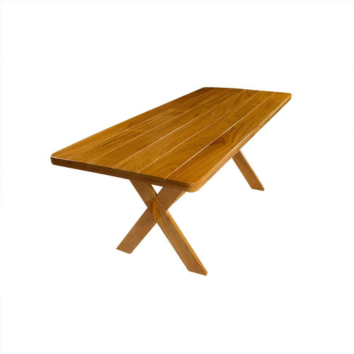 Mesa Rustica Com Bancos 1,60m Madeira Maciça Angelim Pedra