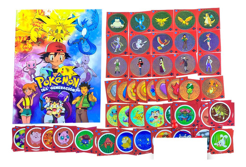 Album Pokémon Primera Generación Kanto + Set Completo