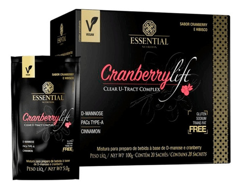 Cranberrylift 20 Saches - Essential Nutrition
