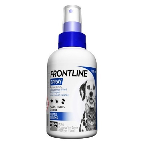 Frontline Spray Antipulgas X 100ml