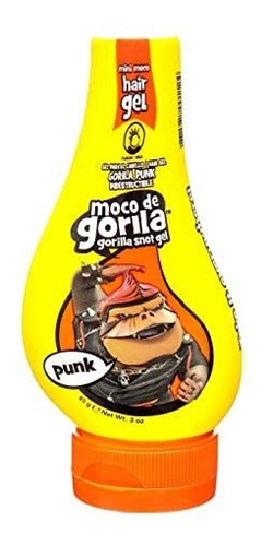 Moco De Gorila Gorila Snot Gel Para El Cabello, Mini Punk, T