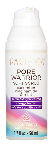 Pacifica Beauty Pore Warrior Soft Scrub, Scrube Suavemente L