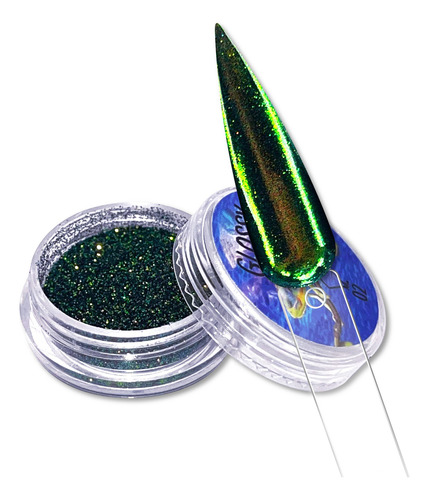 Efecto Glossy Glitter Chameleon Gmi 5 Pzas. Colores 01 - 05