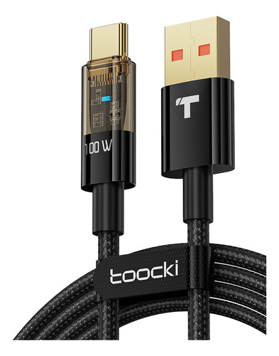 Cable De Datos Toocki A-c De 100 W Totalmente Compatible, 1