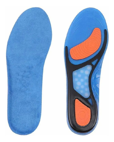 Plantilla Gel Silicona 41-45 C/arco C129 - Menpi