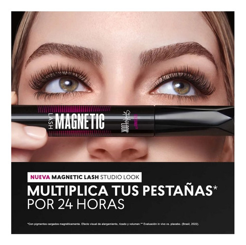 Mascara De Pestañas Magnetic Lash Studio Look De Cyzone