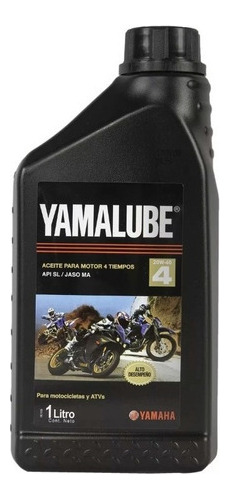 Aceite Mineral Yamalube 20w40 4t  1 Litro Botella Original ®