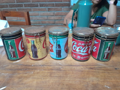 Latas Coleccionables Cocacola Retro Precio X Todas Leer!!!!