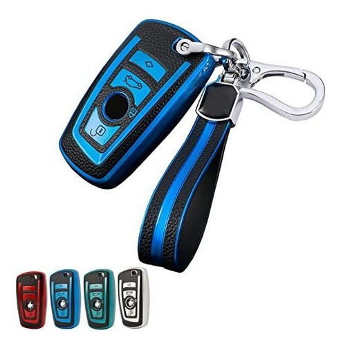 Carcasa Para Llaves, Wkioerad Para Bmw Key Fob Cover Con