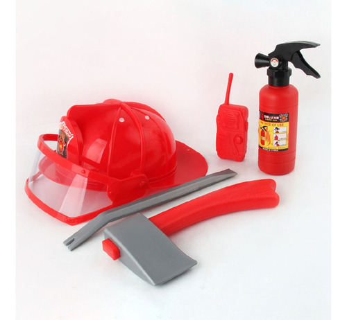 .. Kit De Juguetes De Cosplay De Bombero Para Niños, 5