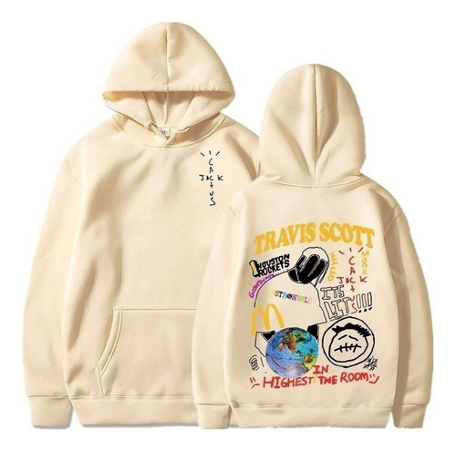 Travis Scott Sudadera Cactus Jack Space World